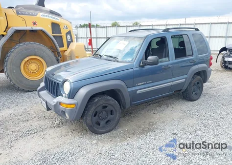 2002 Jeep Liberty Sport из США, поврежденный, VIN 1J4GL48K42W315980